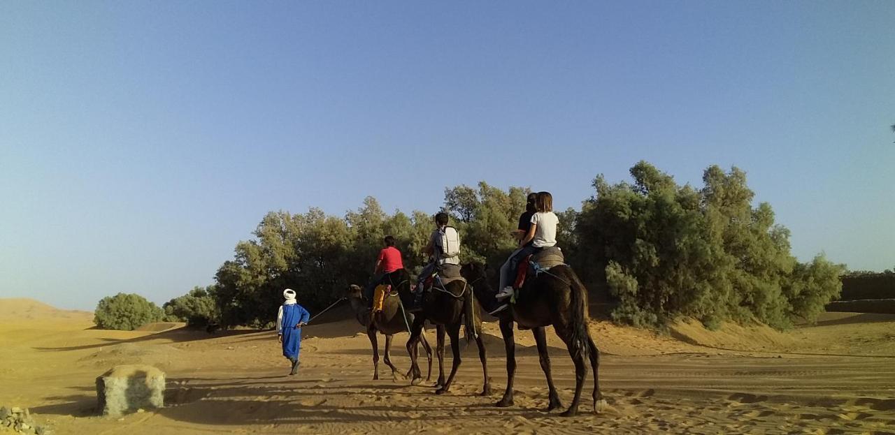Auberge Camping La Khaima Merzouga Ngoại thất bức ảnh
